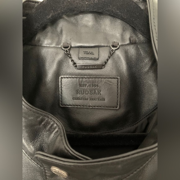 Rudsak Biker Leather Jacket( The Joe) - Picture 5 of 11